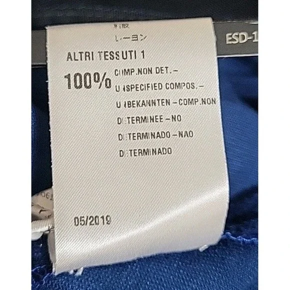 TELA Italian Elegant Evening Belluto Fluido Gown Maxi Velvet Dress W Zip 44 M 10 - Picture 10 of 12